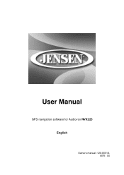Jensen NVX225 User Manual