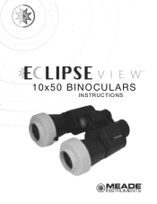 Meade EclipseView 10x50 Instruction Manual
