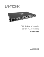 Lantronix IONPS6-A ION106 User Guide Rev E
