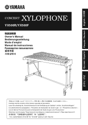 Yamaha YX-500R YX-500R YX-500F Owners Manual
