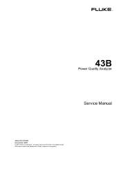 Fluke 43B Service Manual