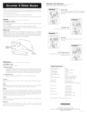 Fender Classic 4 Owner Manual