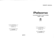 Palsonic 5155PF Owners Manual