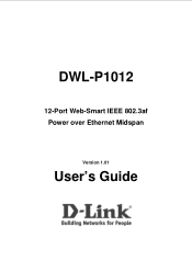 D-Link DWL-P1012 Product Manual
