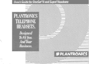 Plantronics P31-U10P User Guide