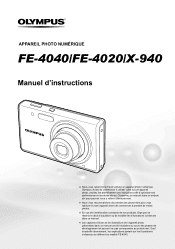 Olympus FE-4030 FE-4030 Manuel d'instructions (Fran栩s)