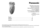 Panasonic ES-WD94-P ES-WD94-P Owner's Manual (Multi Langauge)