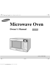 Samsung MW850WA Owners Manual