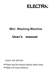 Haier EW-2001MS User Manual
