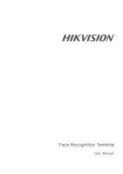 Hikvision DS-K1T606MF User Manual