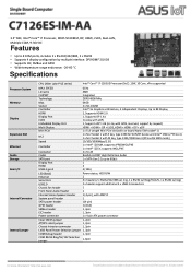 Asus C7126ES-IM-AA Datasheet