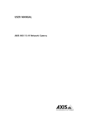 Axis Communications M3113-R M3113-R - User Manual