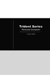 MSI Trident X Plus 9th User Manual
