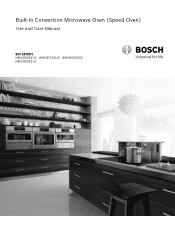 Bosch HMC80242UC Instruction manual
