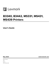 Lexmark B3340 Users Guide PDF