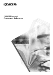 Kyocera TASKalfa 8001i PRESCRIBE Commands Command Reference Manual Rev 5.1
