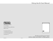Viking VDB450SS Use and Care Manual