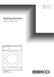 Beko WMP511 User Manual