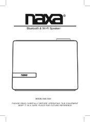 Naxa NAS-5001 English and Spanish Manual