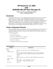 HP D7171A hp netserver lc 2000 netraid-4m config guide Â— for Microsoft NT 4.0 clusters  PDF, 189K, 1/28/2002