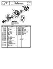 RedMax HB281 Parts List