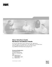 Cisco 1700 Hardware Installation Guide