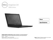 Dell Inspiron 14 3443 Specifications