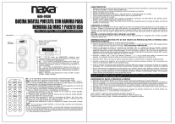 Naxa NAS-3036 NAS-3036 Spanish Manual