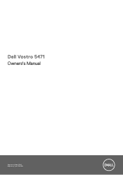 Dell Vostro 5471 Ownerss Manual