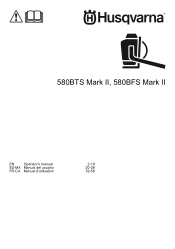 Husqvarna 580BFS Mark II Owner Manual