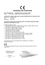 LevelOne GEL-1072 EU Declaration of Conformity