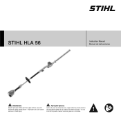 Stihl HLA 56 Instruction Manual