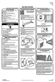 Whirlpool WRS586FIEE Instruction Sheet