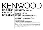 Kenwood KRC-28MR User Manual