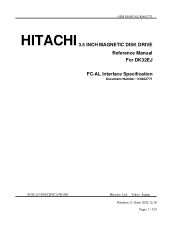 Hitachi DK32EJ Reference Manual
