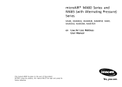 Invacare MA85RSR Owners Manual