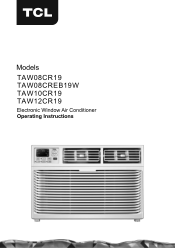 TCL TAW010CR19 TAW10CR19 Manual