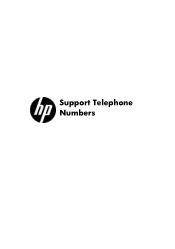 HP Xw6600 Support Telephone Numbers