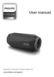 Philips SB500A User manual