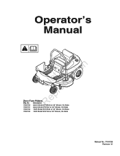 Snapper 150Z Operater's Manual