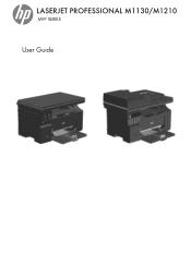 HP LaserJet Pro M1213nf LaserJet M1130/M1210 MFP User Guide