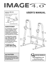 Image Fitness 4.0 English Manual