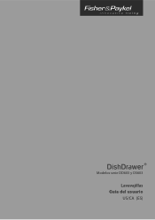 Fisher and Paykel DD603SS User Guide
