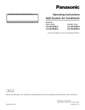 Panasonic KE30NKU Operating Instructions