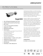 Hikvision DS-2TD2117-3/6/V1 Data Sheet
