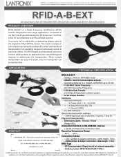Lantronix Mobility Accessories RFID-A-B-EXT Product Brief