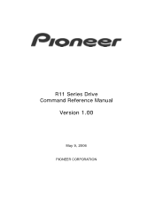 Pioneer DVR-710 Command Reference Manual