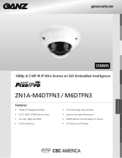 Ganz Security ZN1A-M6DTFN3 ZN1A-M4_M6DTFN3