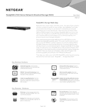 Netgear RN21242D ReadyNAS 2120 Product Data Sheet