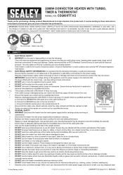 Sealey CD2005TT Instruction Manual